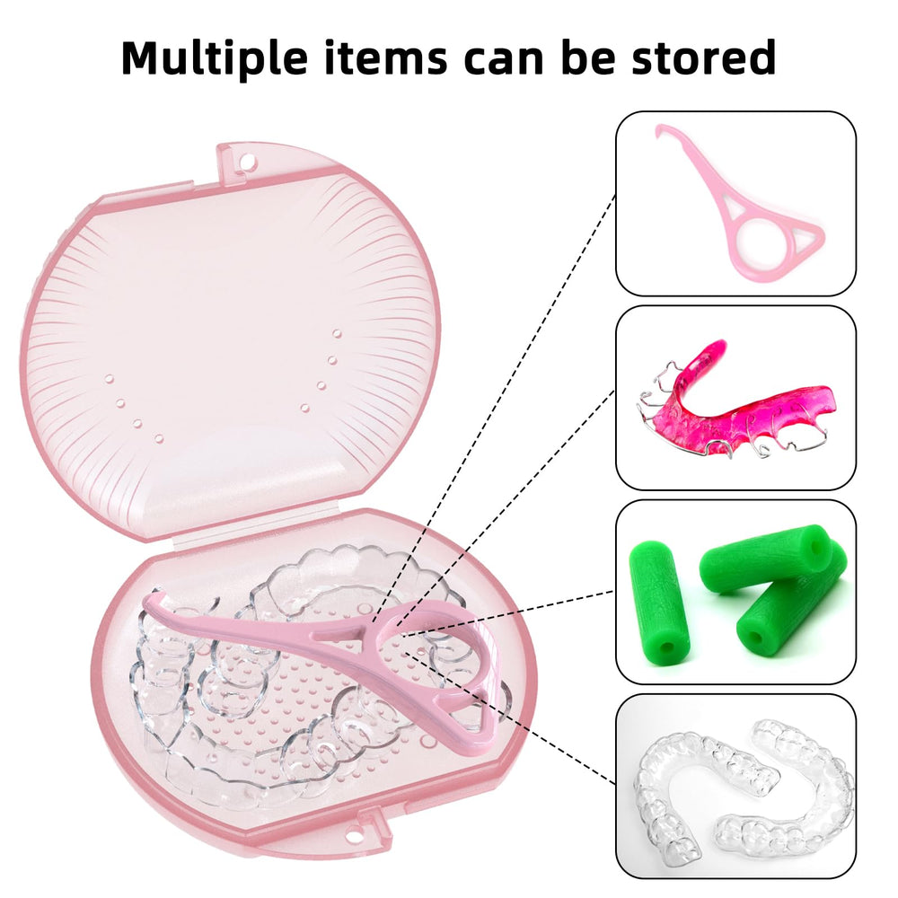 Safe storage for Invisalign aligners in ARGOMAX case