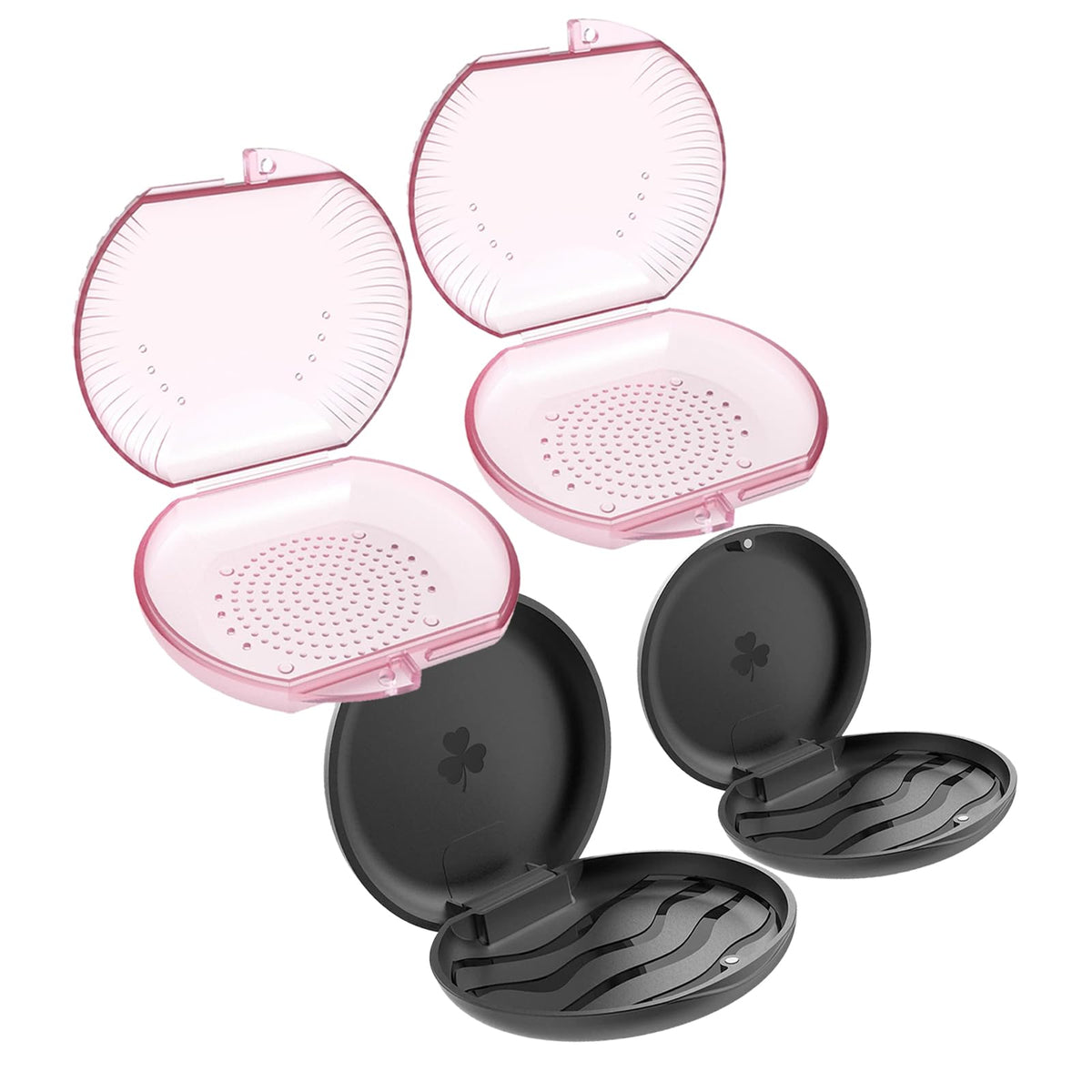 ARGOMAX pink aligner case closed - 2-pack