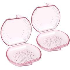 Pink aligner case side view