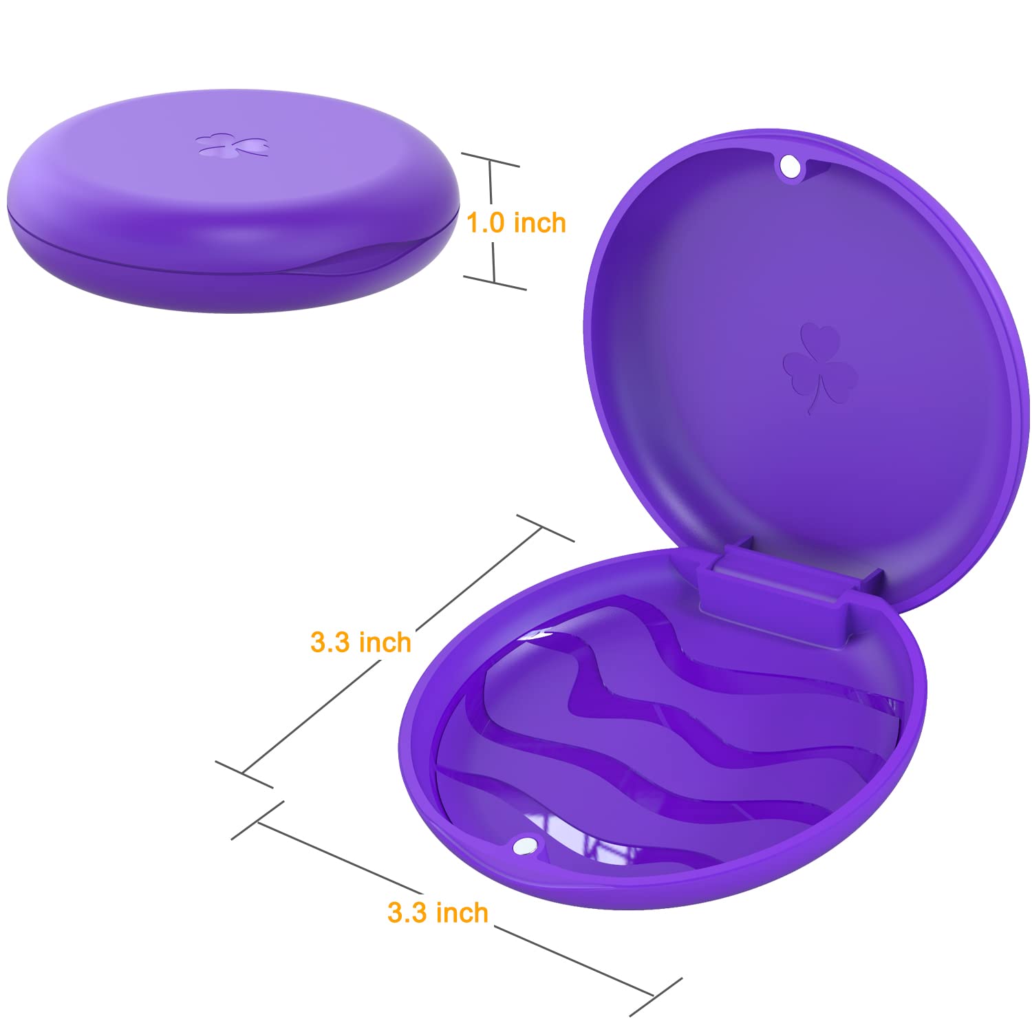 Close-up of ARGOMAX case showcasing durable PC material.