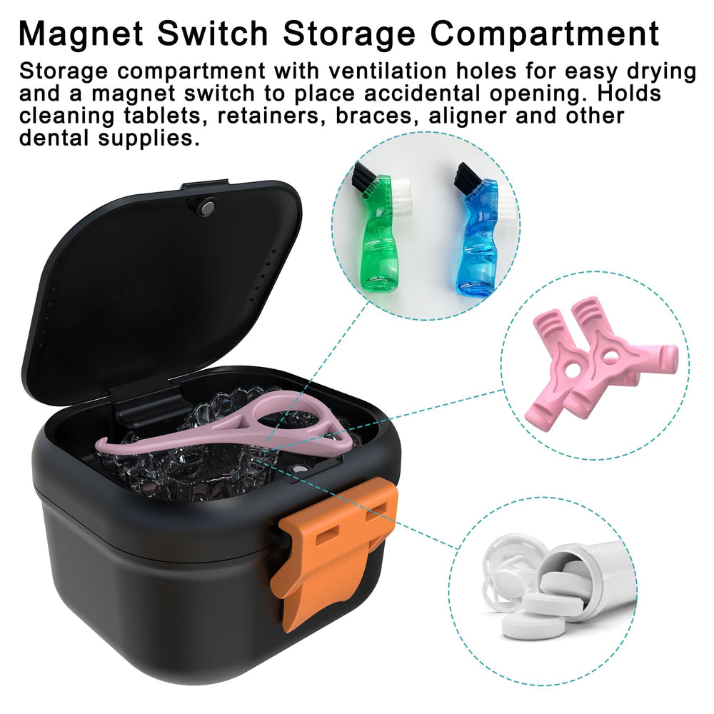 Storage compartment lid with magnetic switch
