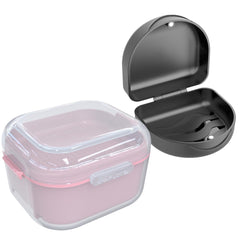 ARGOMAX denture case with translucent housing