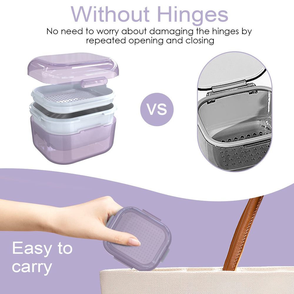 Internal capacity and dimensions of denture cup