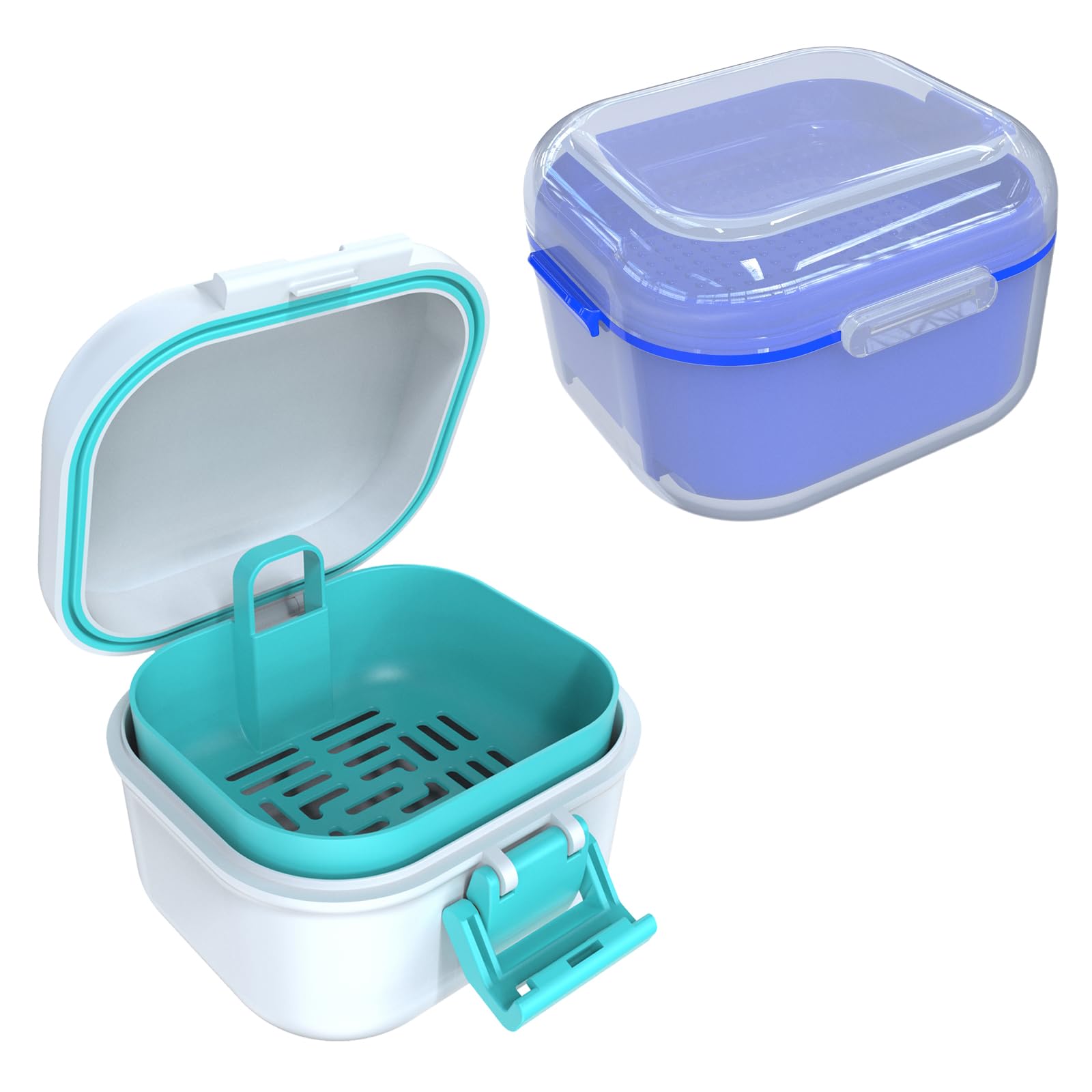 ARGOMAX denture cup in dark blue