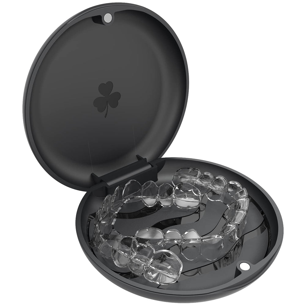 Upper storage compartment with magnetic hinges