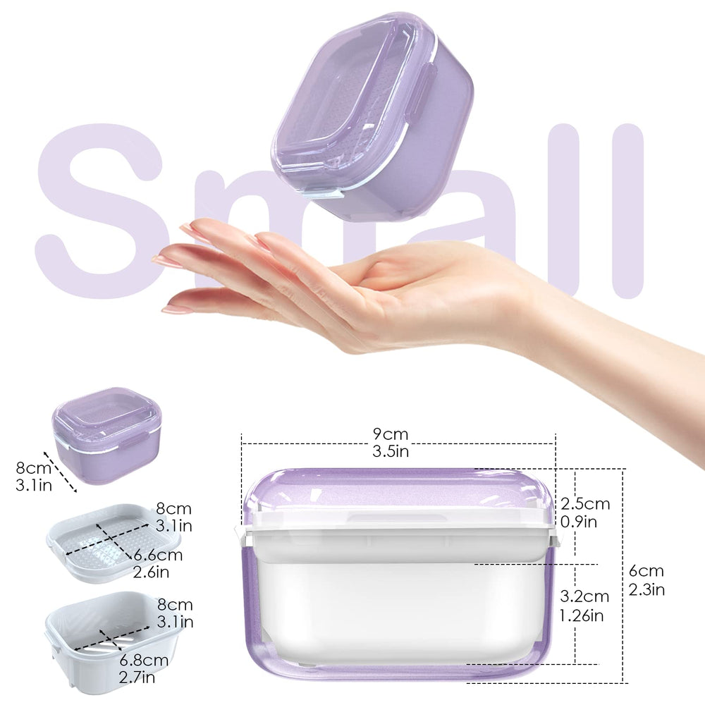 ARGOMAX Hinged lid with pressure clips on leak-proof cup