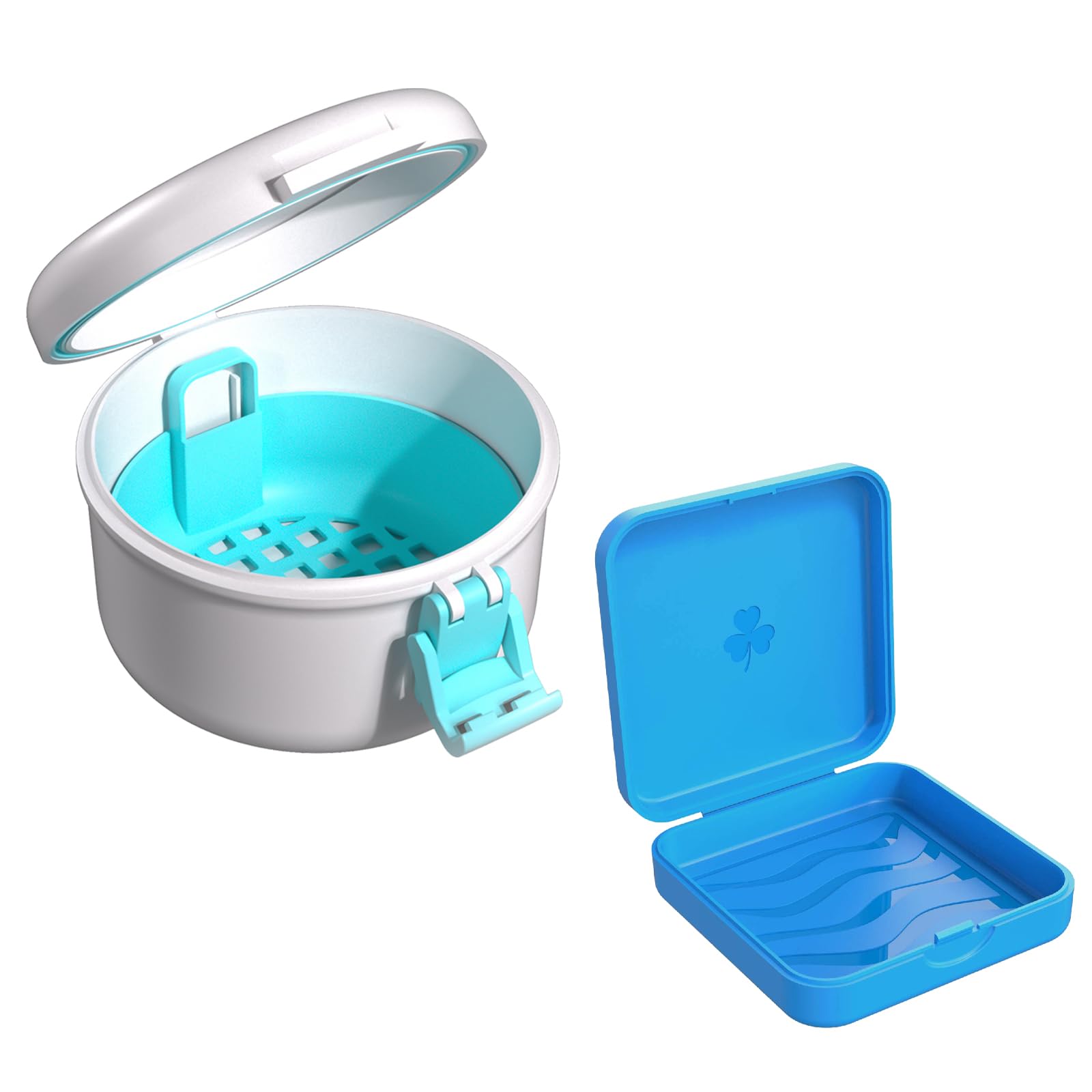 ARGOMAX leak-proof retainer cleaner case exterior with silicone seal
