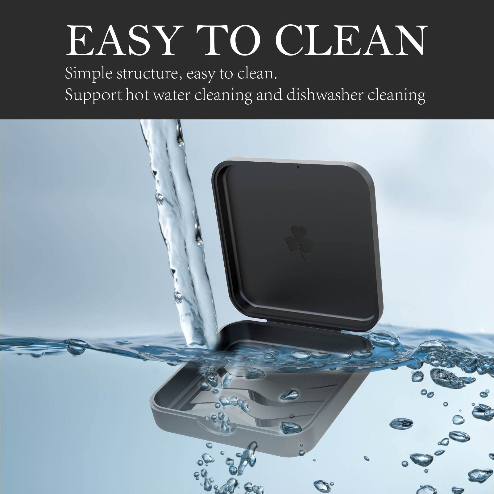 Case stored inside a purse or bag