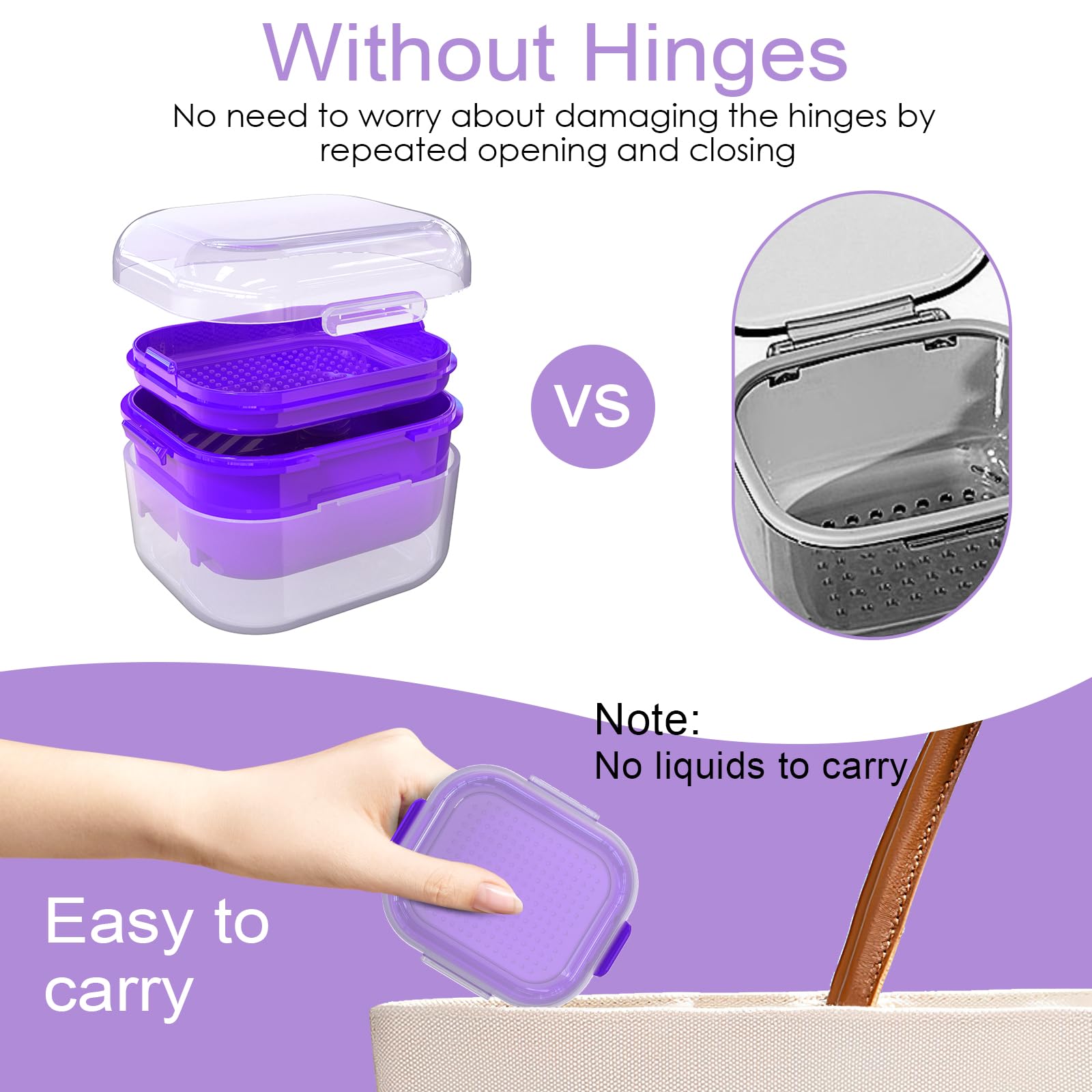 All-in-one orthodontic retainer travel case