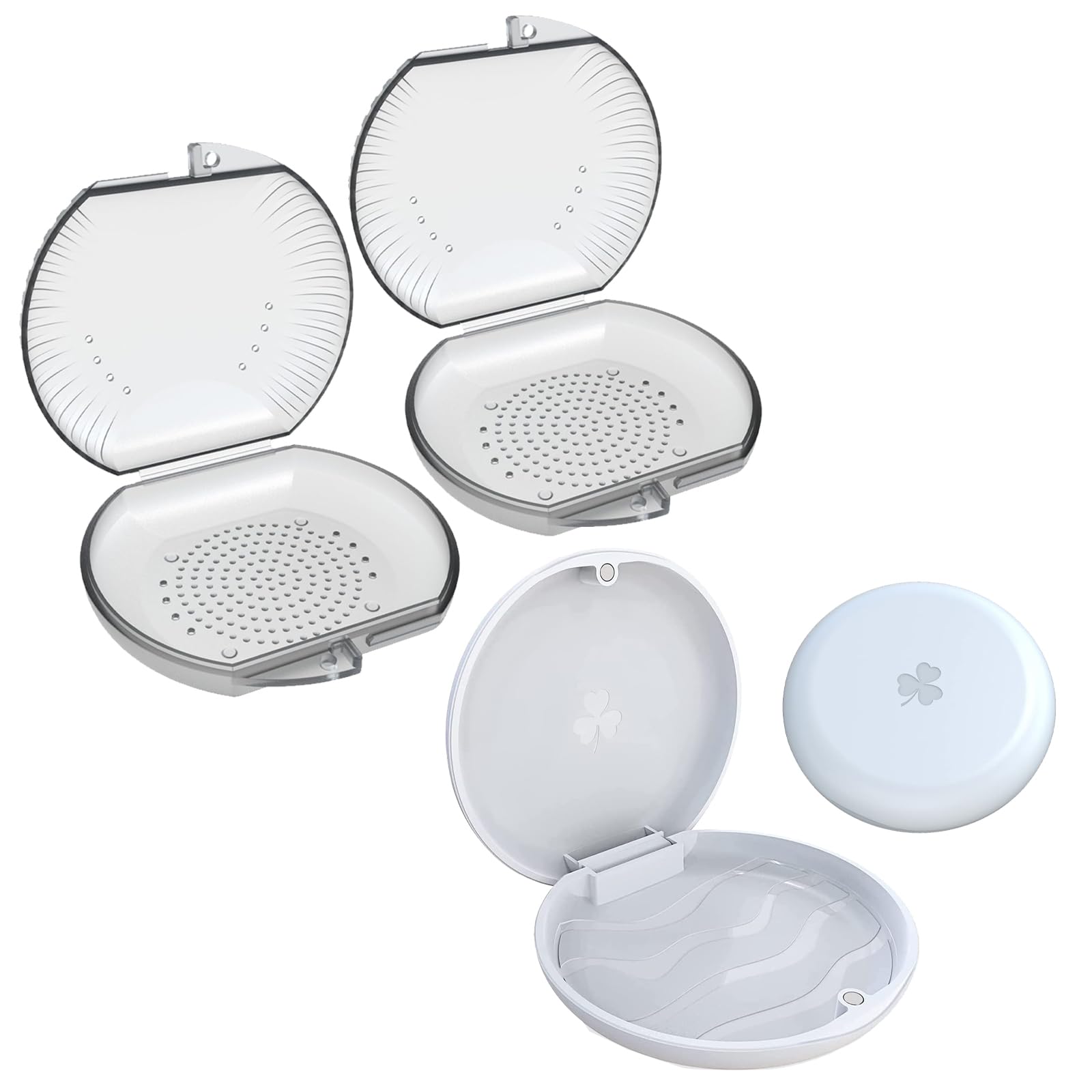 ARGOMAX gray retainer case - front view