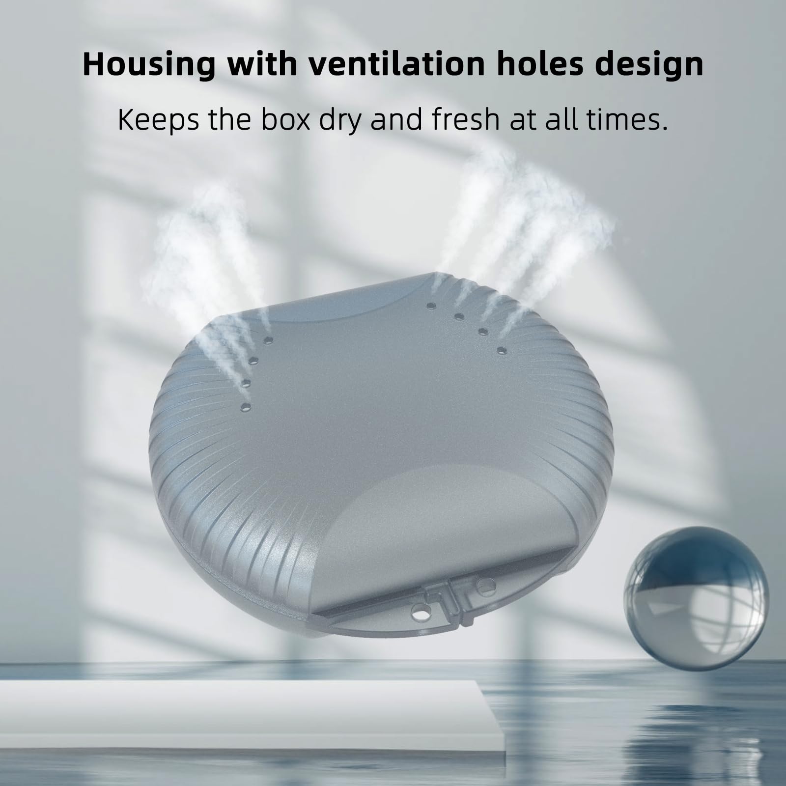 Hygienic and secure storage for aligners