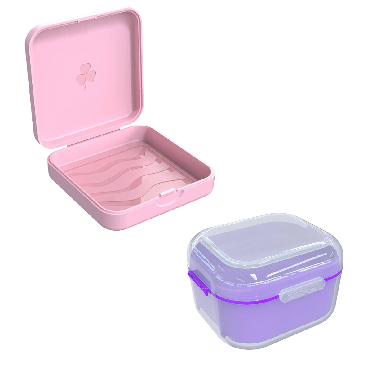 ARGOMAX pink retainer case - front view