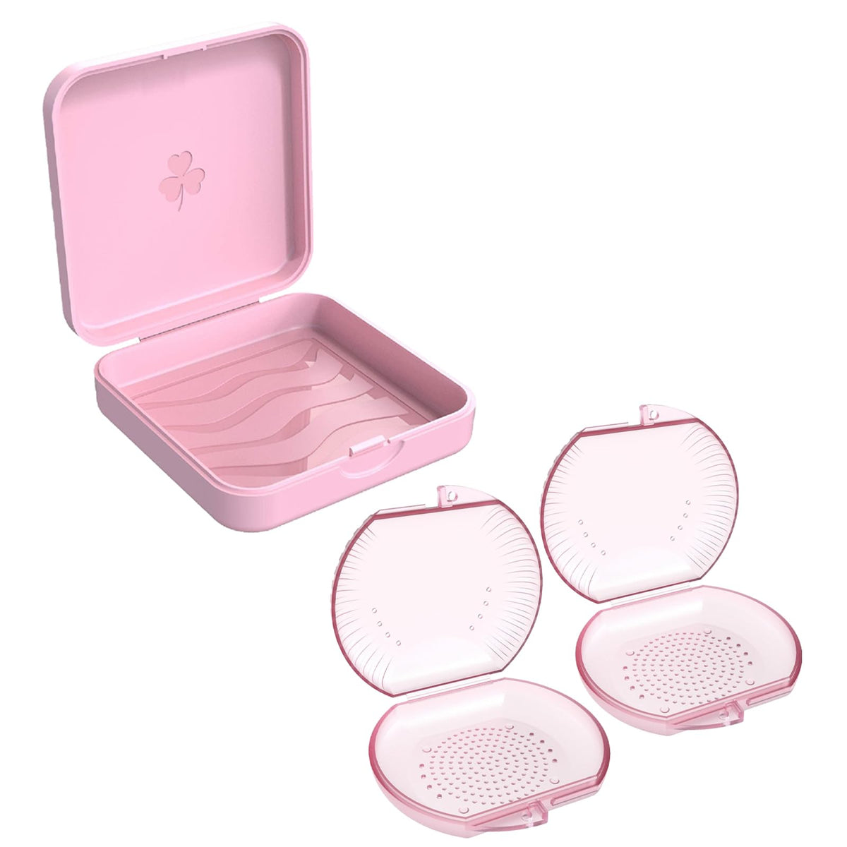 ARGOMAX pink retainer case front view