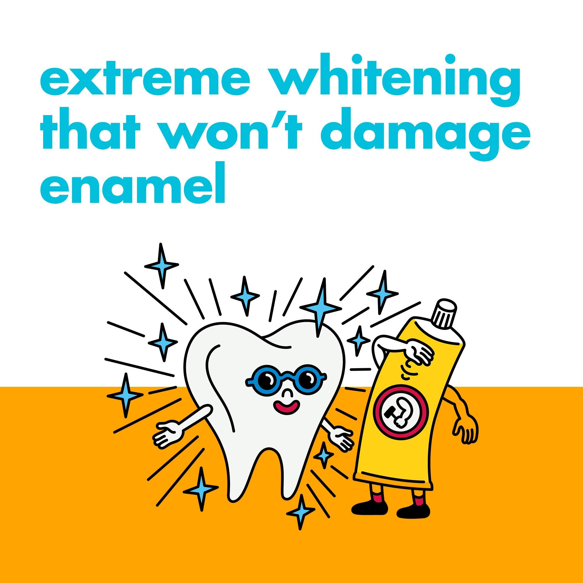 Tube of Arm & Hammer Advance White Extreme Whitening toothpaste