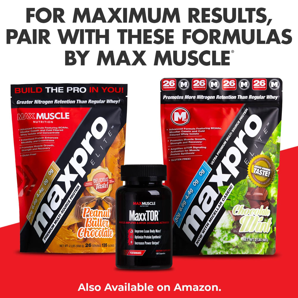 Scoop of Arm Plus+ powder with shaker