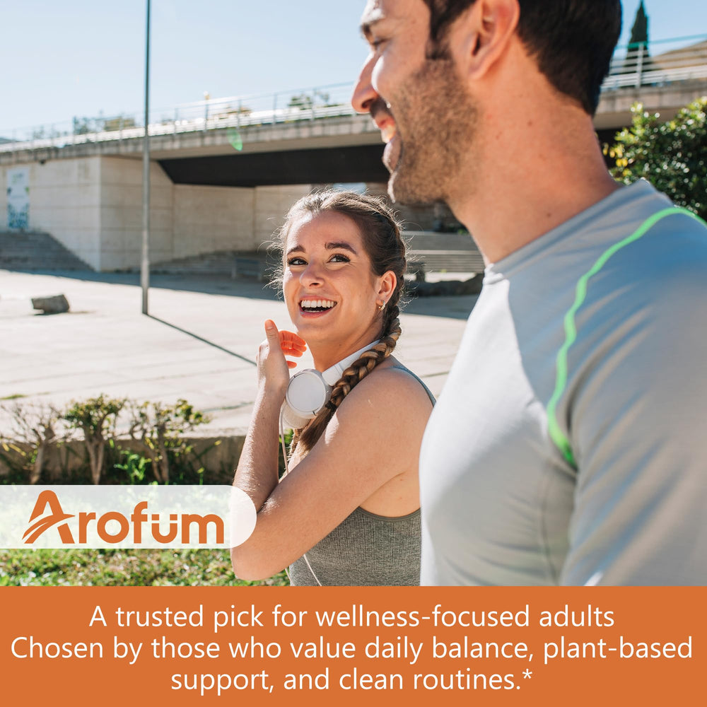 100-day supply visualization for Arofum supplement