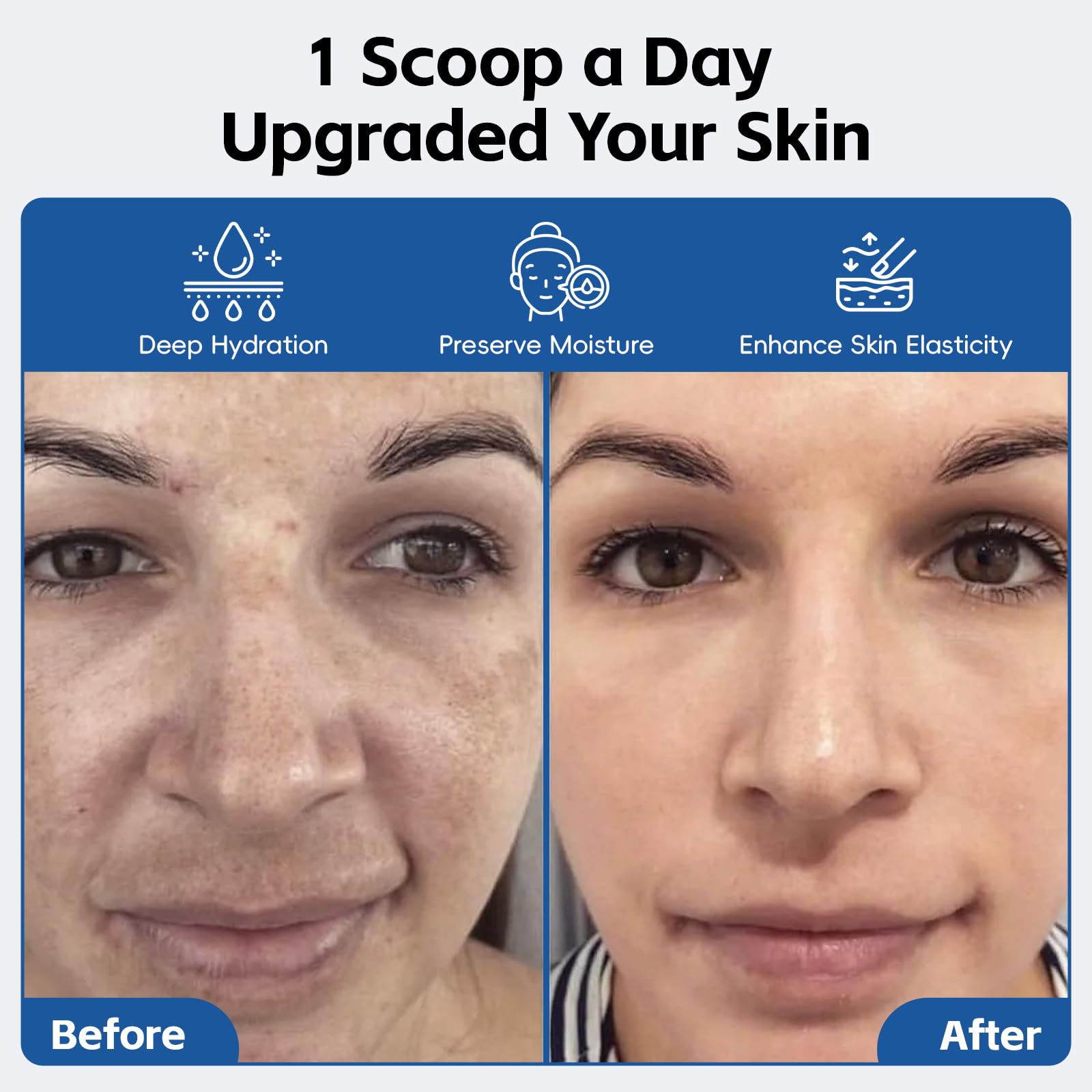 DIY serum or cream using HA powder and collagen peptides