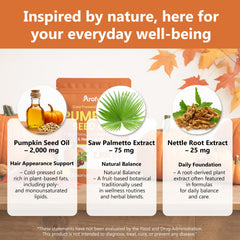 Three softgels per serving illustration