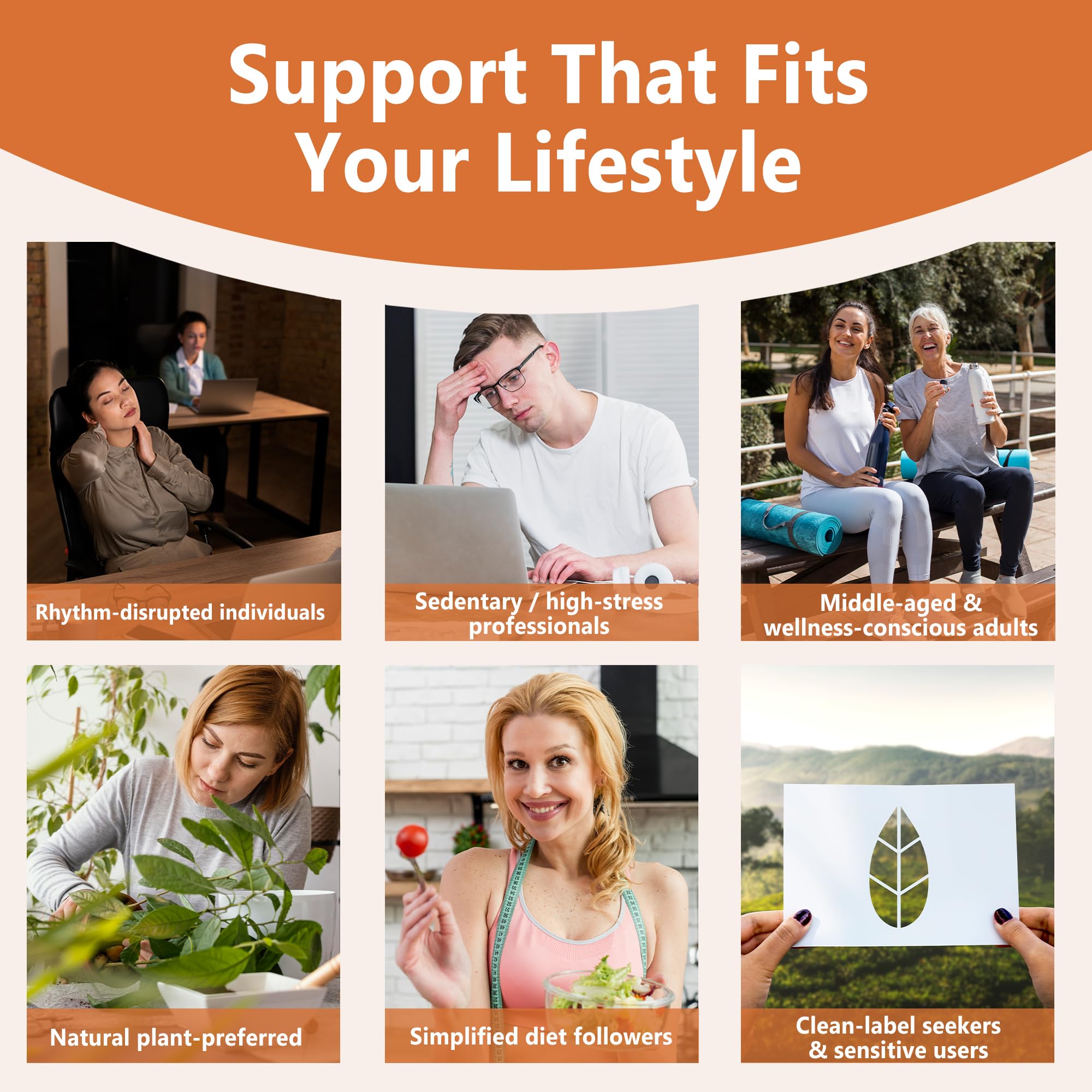 Gluten-free and plant-based supplement badge