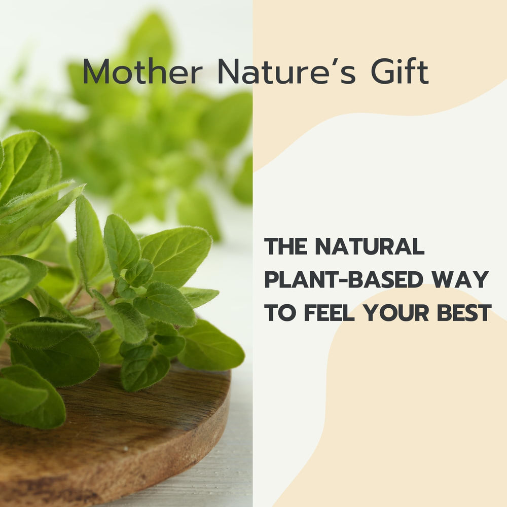 GMP and organic certification symbols on packaging