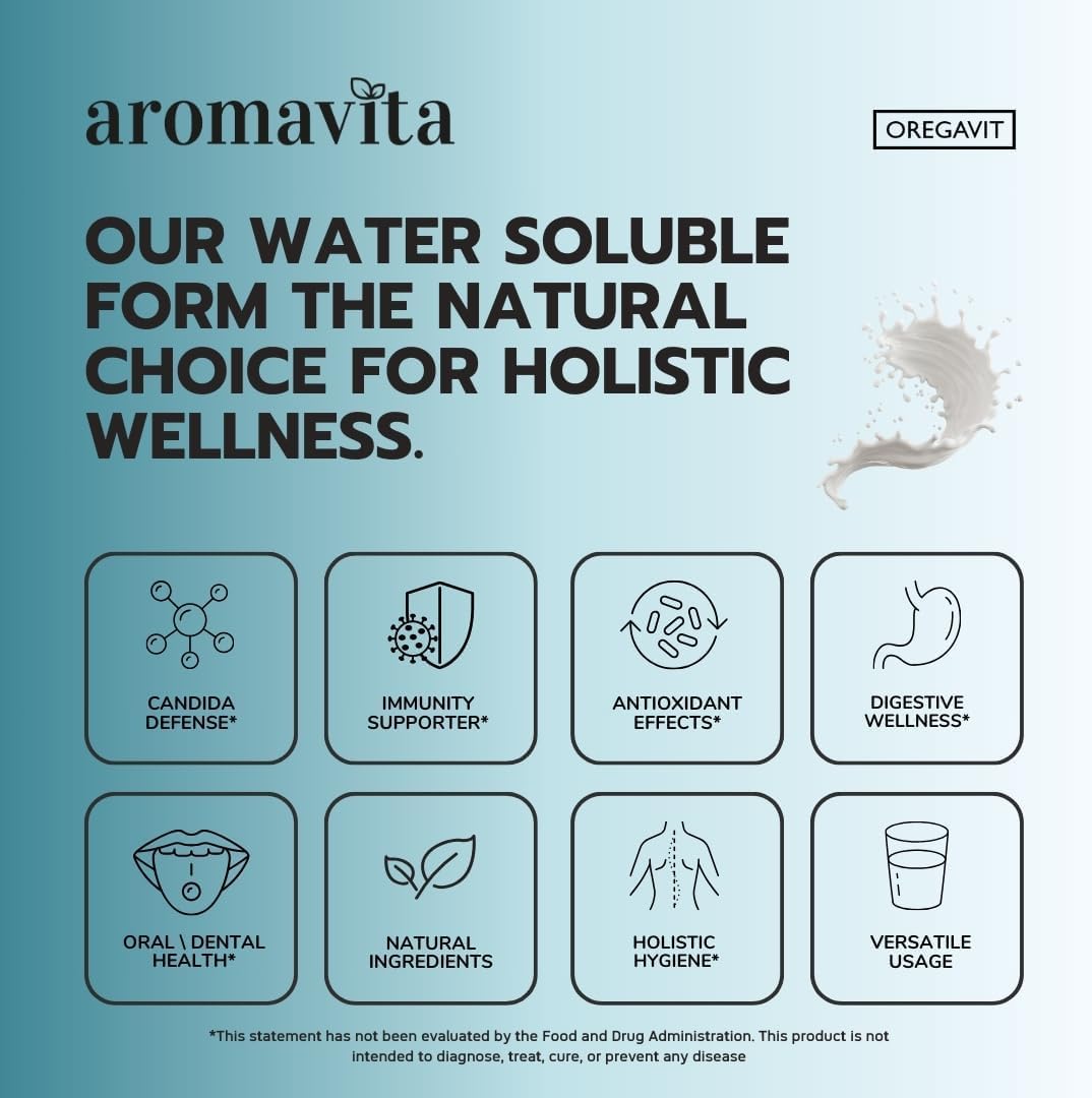 Diffuser emitting aroma with oregano oil