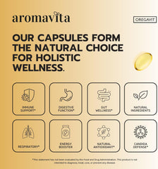 Organic extra virgin olive oil carrier for oregano oil capsules