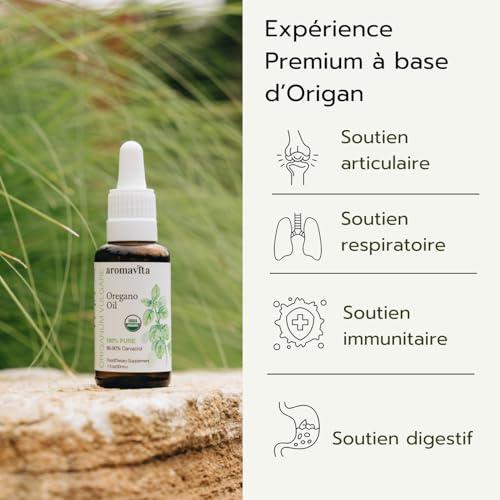 Dropper dispensing oregano oil for consumption or topical use