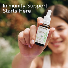 Label highlighting 86-90% carvacrol content on oregano oil bottle