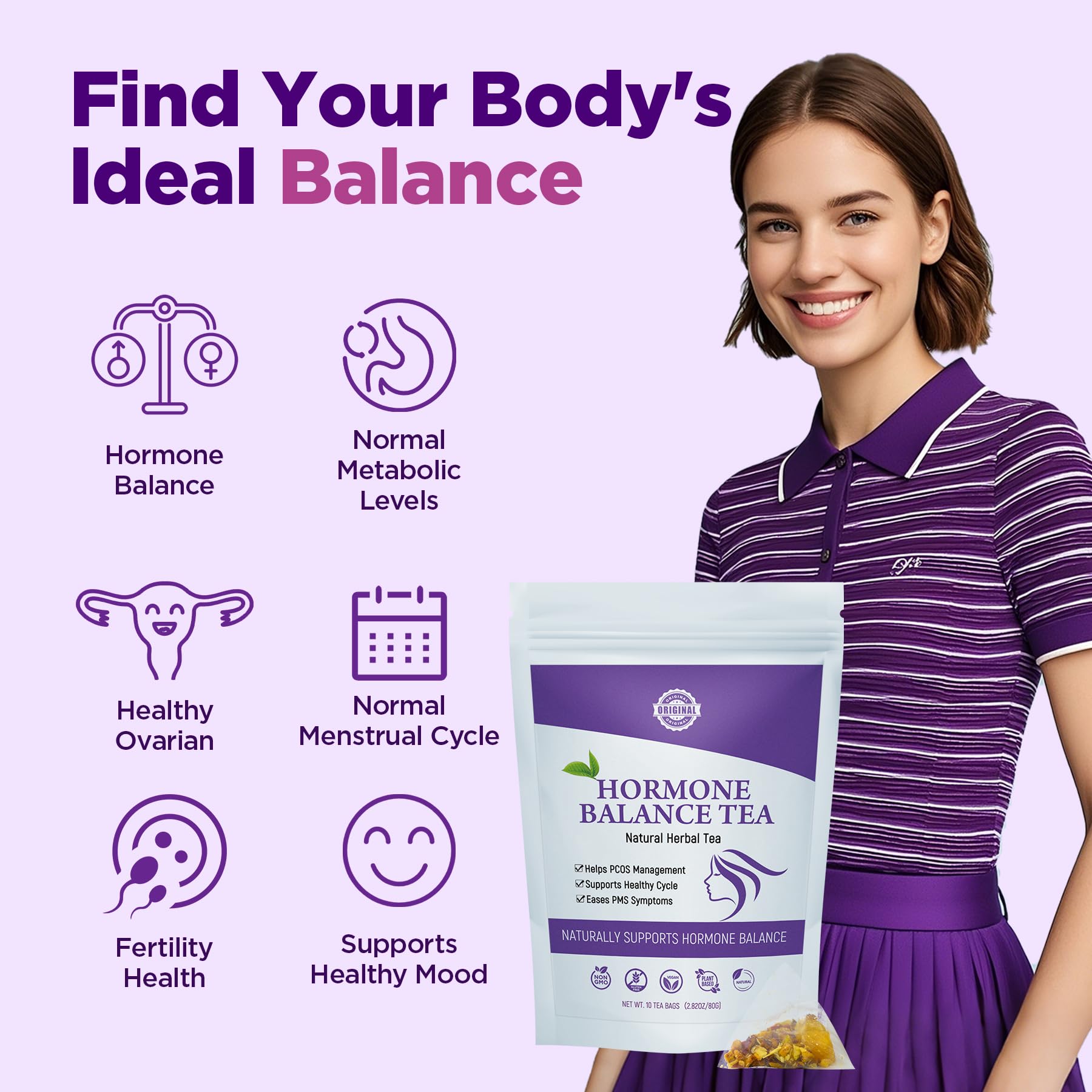 Close-up of Aromlife tea ingredients including Lycii, Mulberry, Rose, and Fructus Jujubae