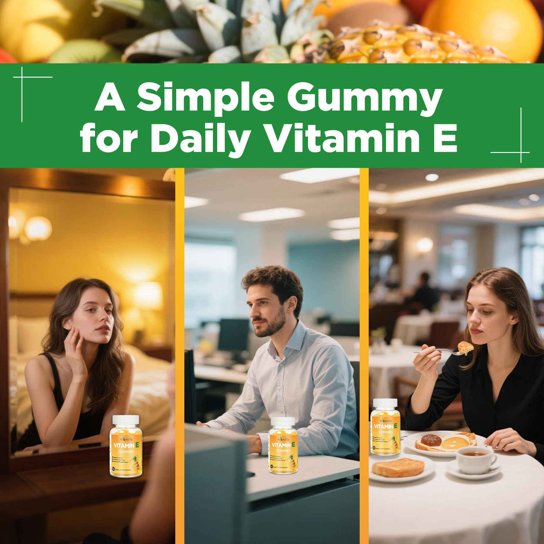 Gummies labeled sugar-free with no artificial colors