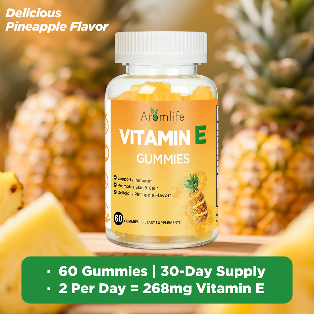 Two soft-chew gummies shown for texture