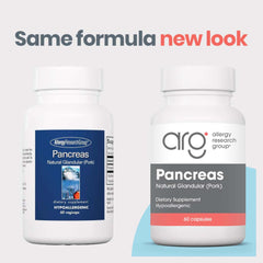 Lyophilized pancreas glandular from pork