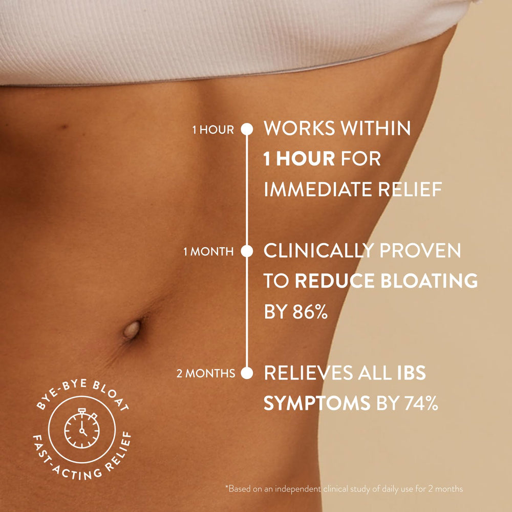 Arrae Bloat product packaging on white background