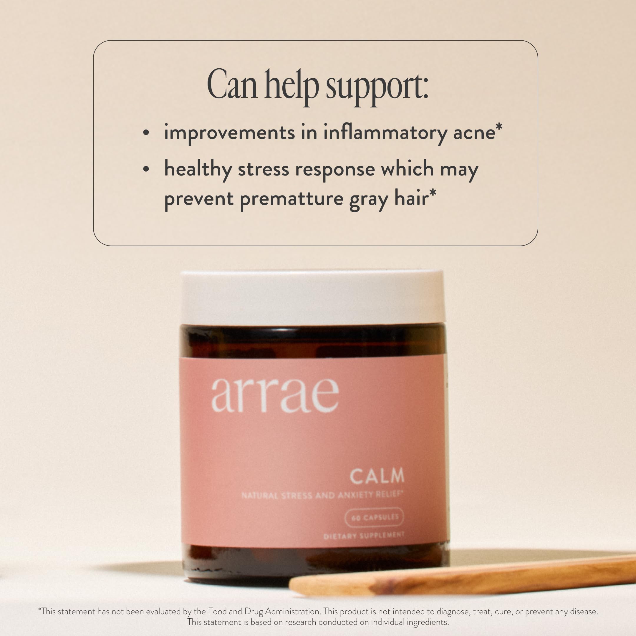 Magnesium bisglycinate calm relief capsule