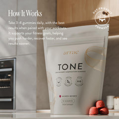 Arrae Tone Gummies packaging and label