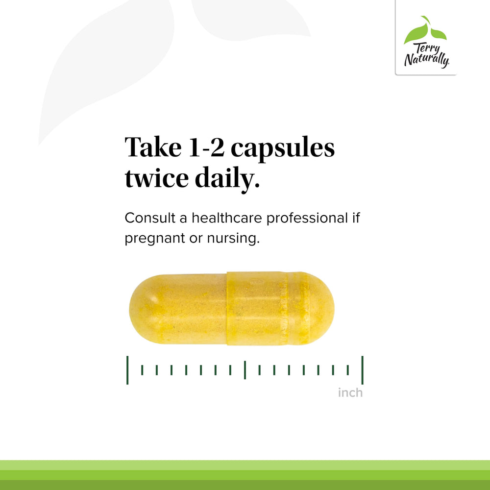 Capsules shown in a line representing joint mobility and comfort