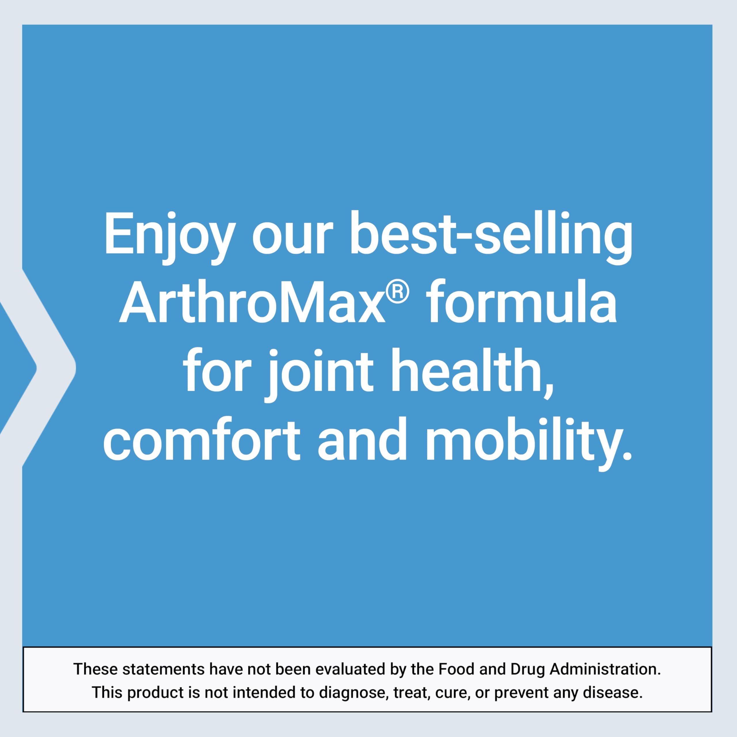 Boswellia and other ingredients in ArthroMax formula