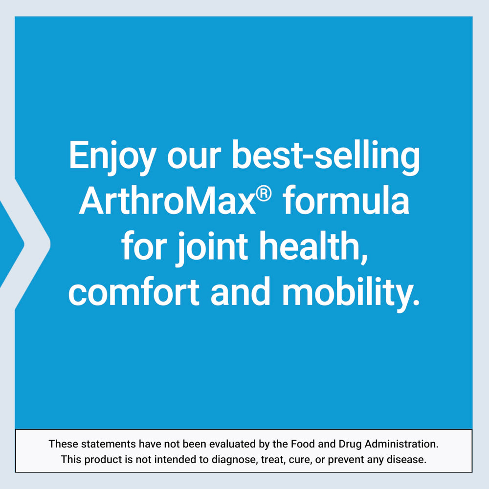 Boswellia and other ingredients in ArthroMax formula