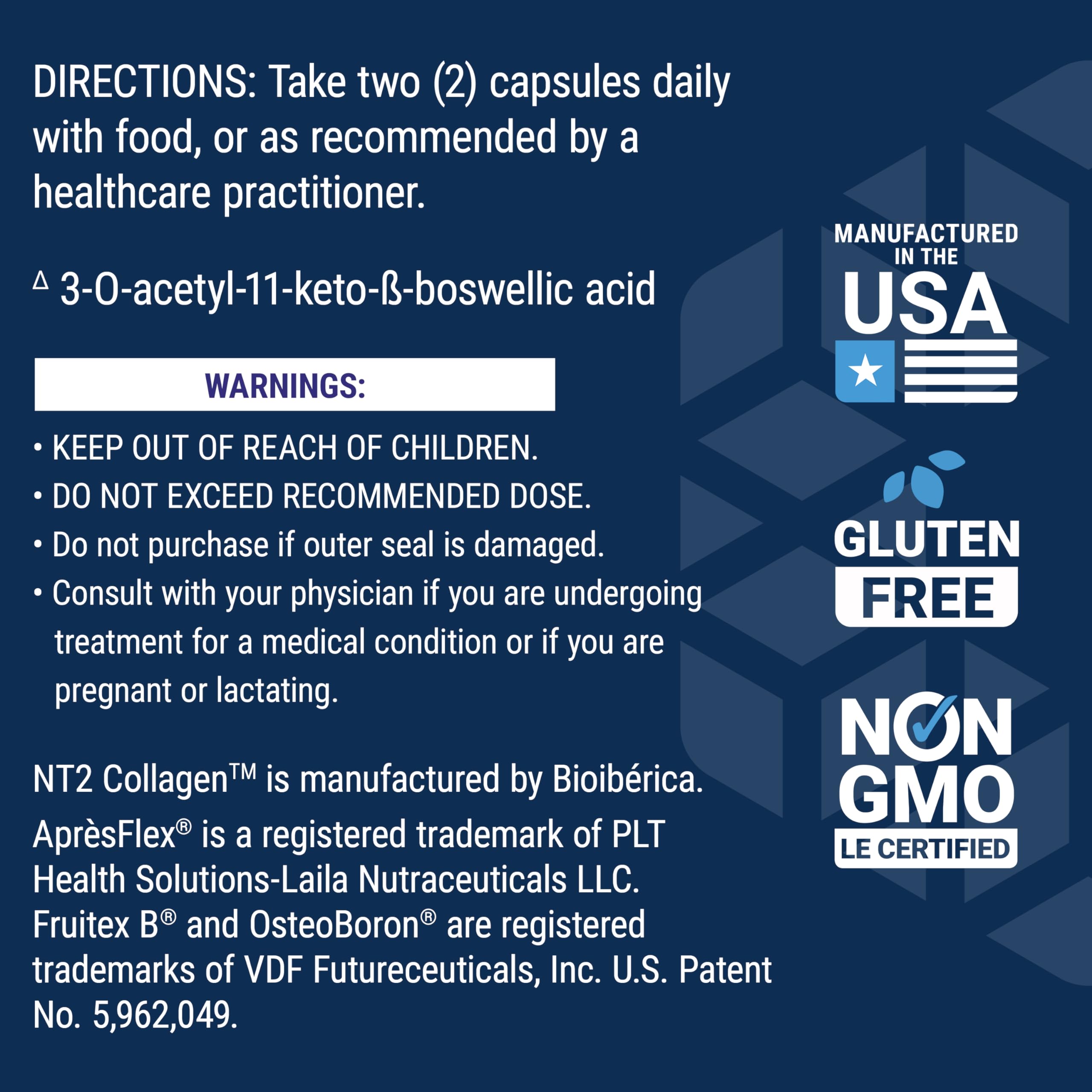 Collagen type II molecule representing joint health