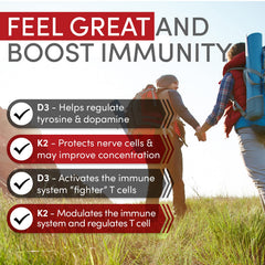 KD Ultra ingredients: vitamin D3, vitamin K, and lipase
