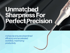 Tool tip engaging an orthodontic bracket