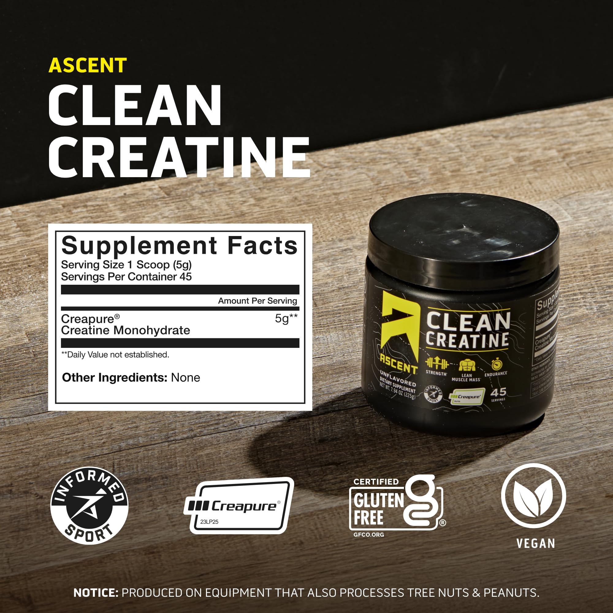 Creapure-certified product seal