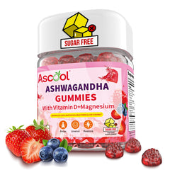 Ascool Ashwagandha Gummies 90-count bottle