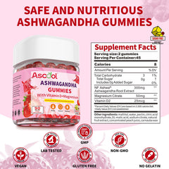 Vegan and non-GMO Ashwagandha gummies