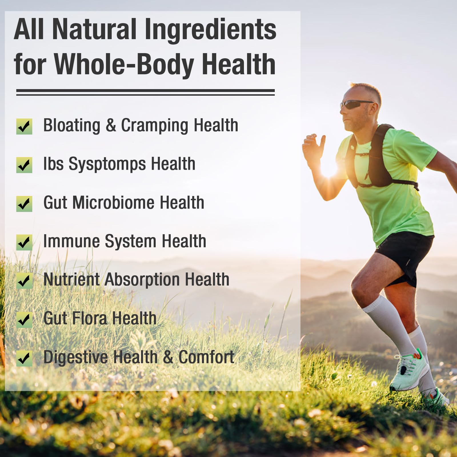 Immune support and gut health with 300B CFU