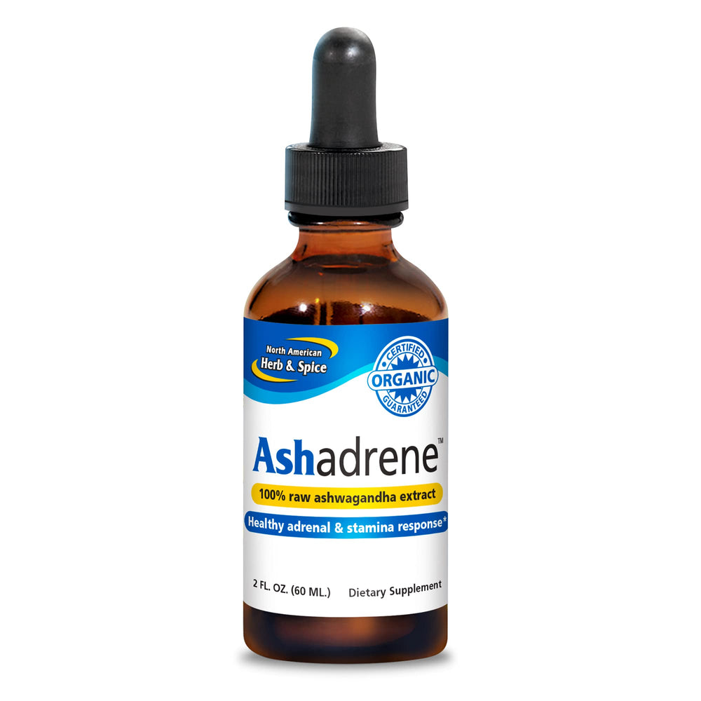 North American Herb & Spice Ashadrene Capsules bottle front