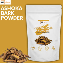 Packaging: jar of Ashoka Bark Powder
