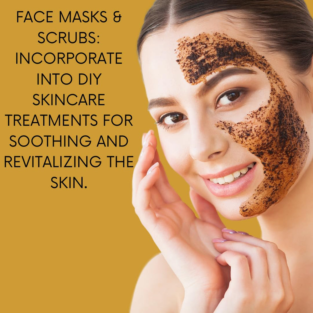 Powder being added to a cup of tea