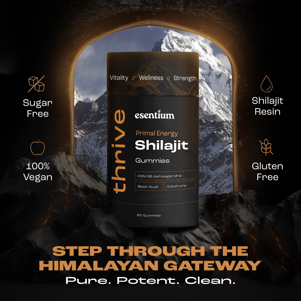 Ashwagandha, Gokshura, and Black Musli blend in gummies