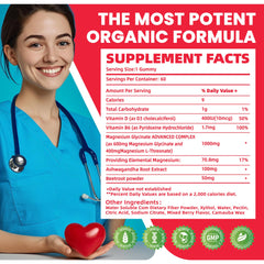 Side view of packaging showing berry flavor and 60-count label